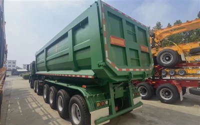 4 محور تریلر Tipper عقب